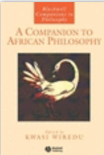 A Companion to African Philosophy